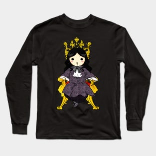 Chibi Philippe on the Golden Throne Long Sleeve T-Shirt